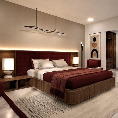 RECÁMARA PRINCIPAL (DISEÑO INTERIOR)