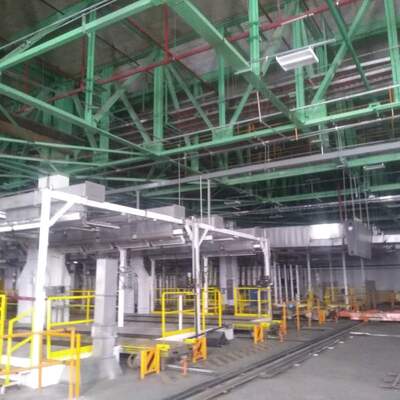 ESTRUCTURA METALICA FLOTANTE