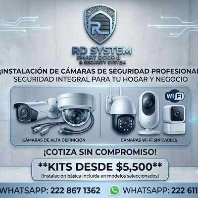 INSTALACIÓN DE CÁMARAS DE SEGURIDAD