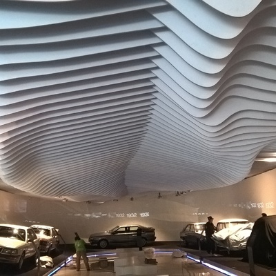 Plafon Museo de Puebla para  AUDI México