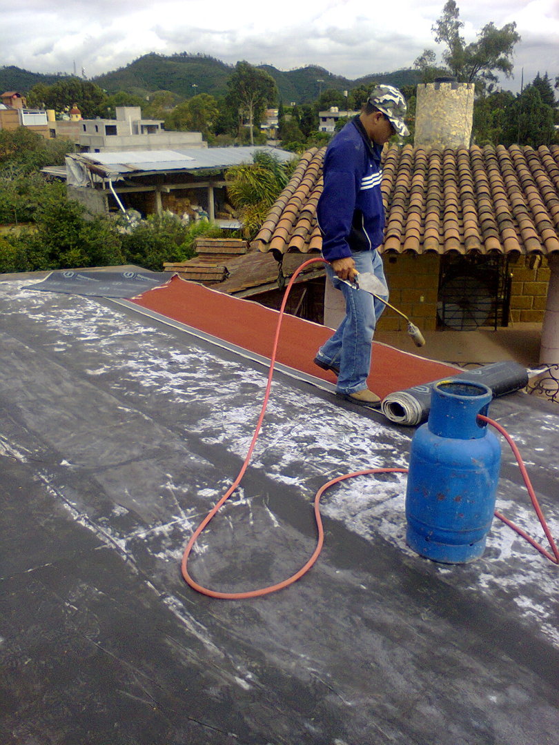 Impermeabilizacion en azotea material prefabricado 