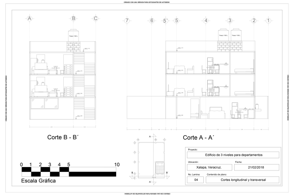 Cortes Arquitectónicos
