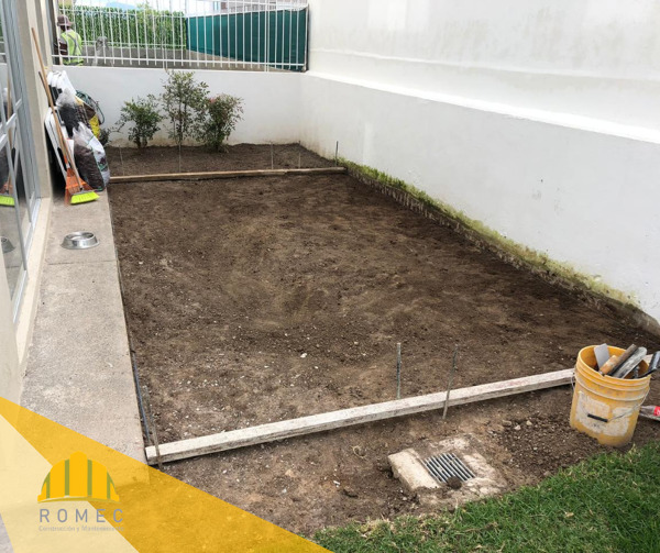 Preparación de terreno