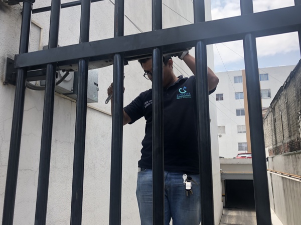 Herrería existente para automatizar