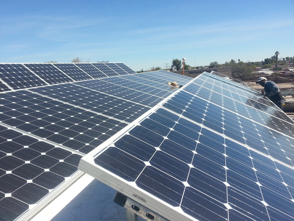 Instalación solar Carnicería