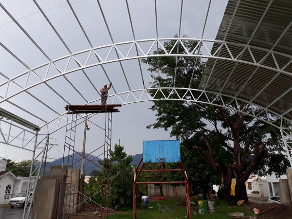 Proceso constructivo de cubierta