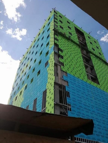 Densglass en exteriores