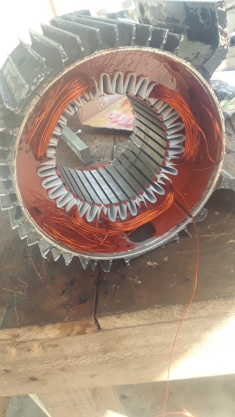 Debando de motor de 5hp 220 volts