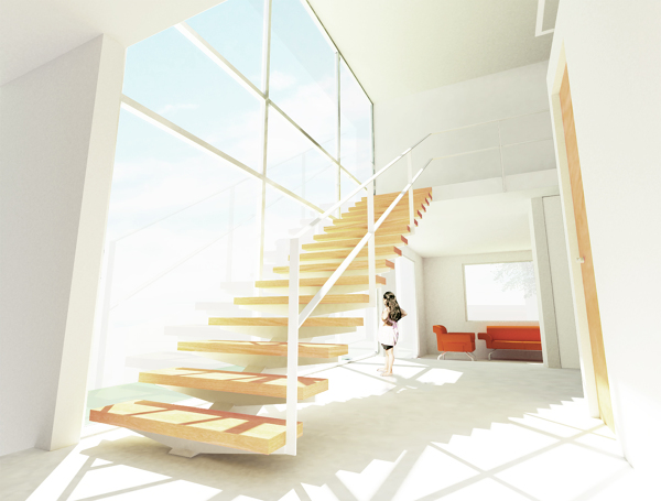 Escaleras casa Tecamachalco