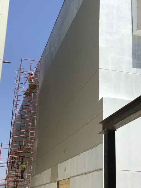 Construcción de plaza