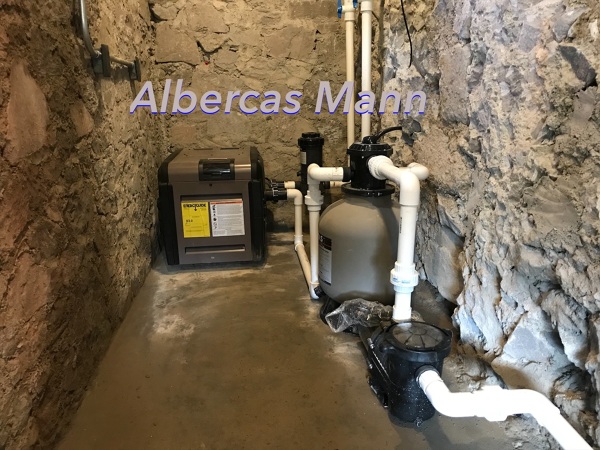 Cuarto de máquina de Jacuzzi