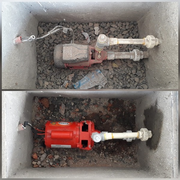 instalacion de bomba presurisada