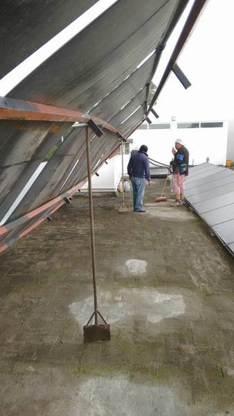 Instalacion de calentador solar