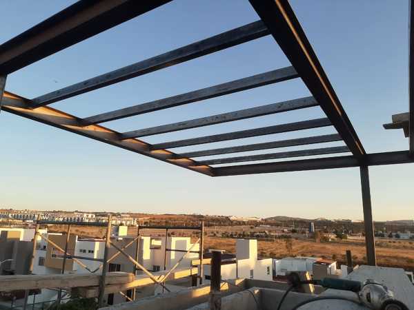 Trabajo de Herrería en  terraza casa Habitación