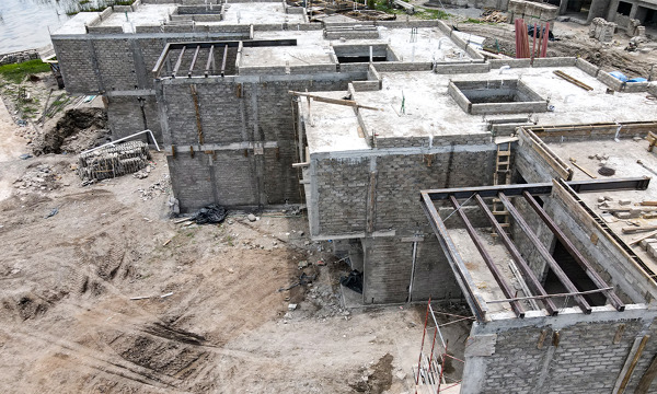 Construcción de vivienda en serie en Ajijic, Jalisco