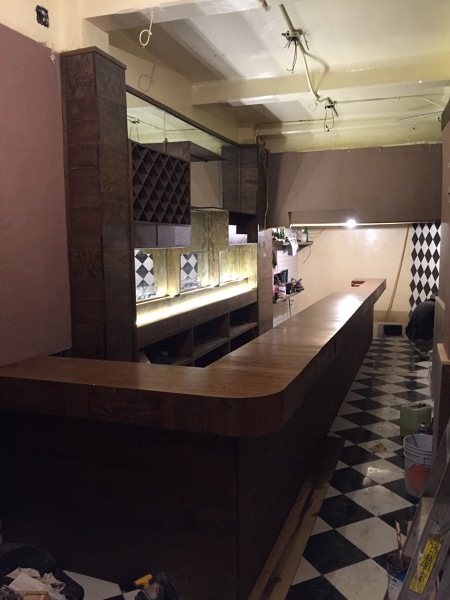 Remodelación Bar con barra