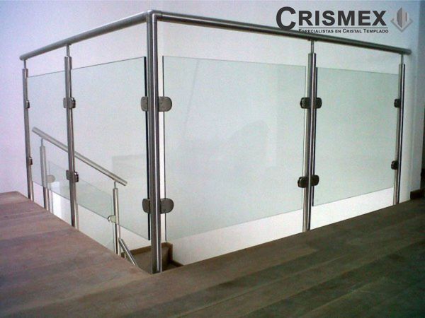 Barandales de Cristal Templado y Acero Inoxidable Crismex