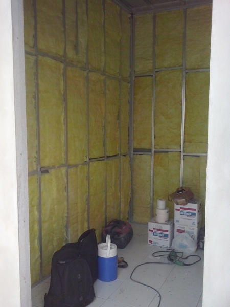 Bodega con estructura de ptr y durock