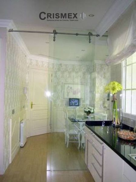 Cancel de Cristal Templado Recto Crismex