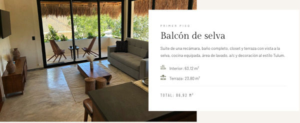 Sala Homa Tulum (Proyecto completado)