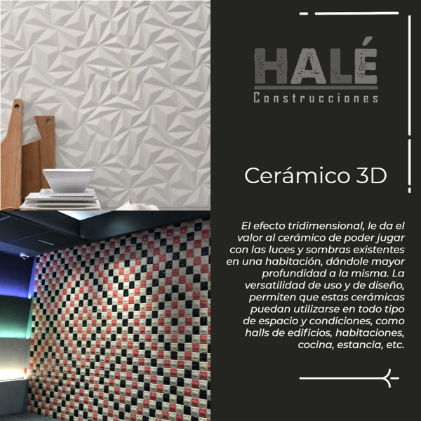 Colocación de ceramico 3D