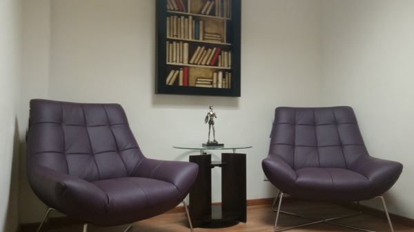 Decoración de sala de espera