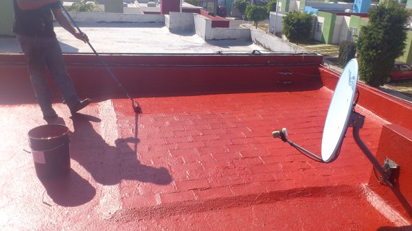 Impermeabilización losa de casa particular