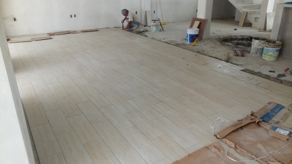 Proceso de colocación de piso