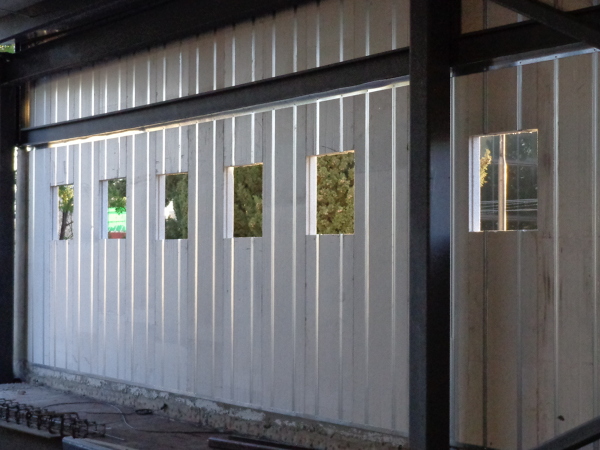 Colocación de muro-panel NOVIDESA