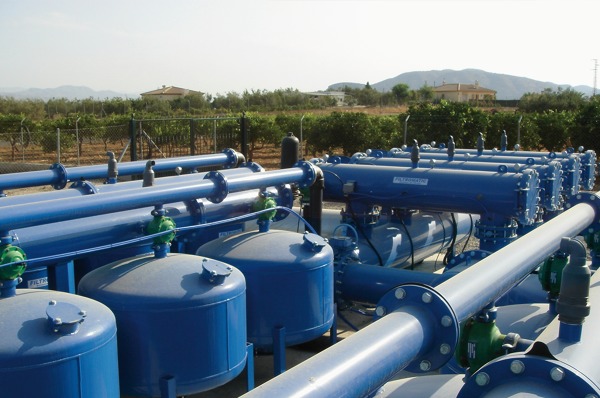 Filtros de arena para DGCOH