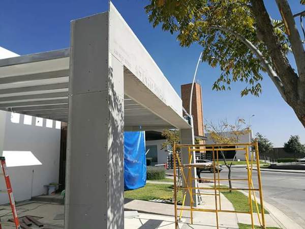 Foto: Fachada de Durock de Decoraciones Y Acabados Amador Fer. #382360 ...