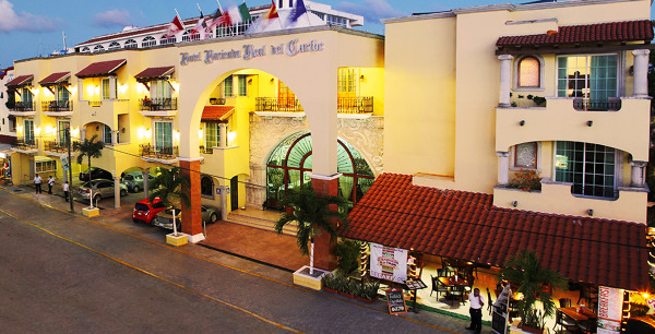 Hotel Hacienda Real del Caribe - Playa del Carmen - Fachada frontal