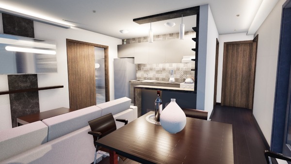 Foto: Render Interiores de Cinco Colectivo De Arquitectura #1046509 ...