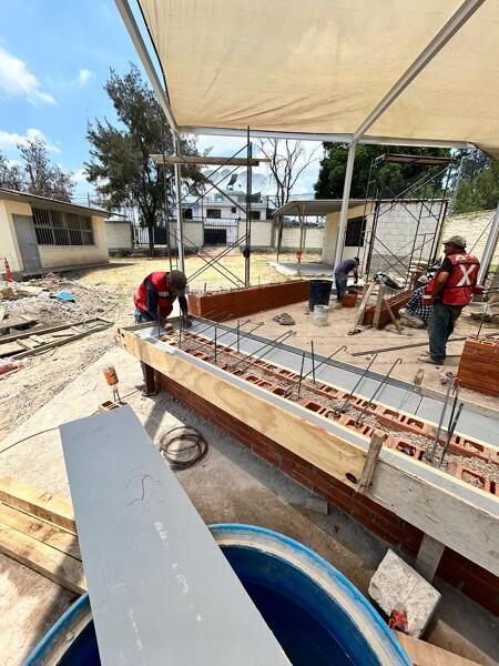 Foto: Construcción de Áreas Em Diversas Escuelas Públicas de Querétaro ...
