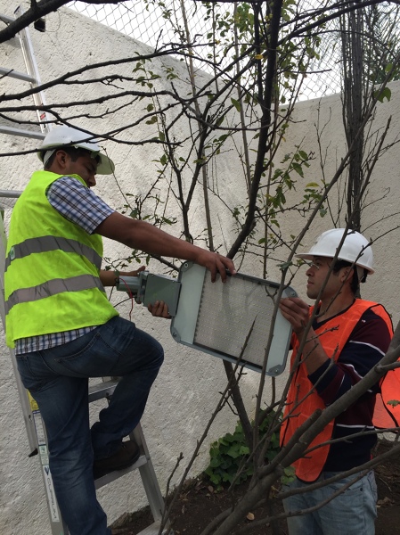 Iluminación en Parques y Jardines.