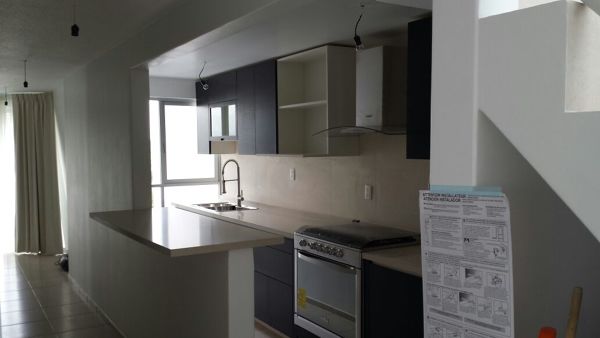 Cocina en madera de nogal