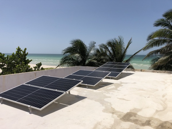 Instalación de paneles solares Progreso Yucatan