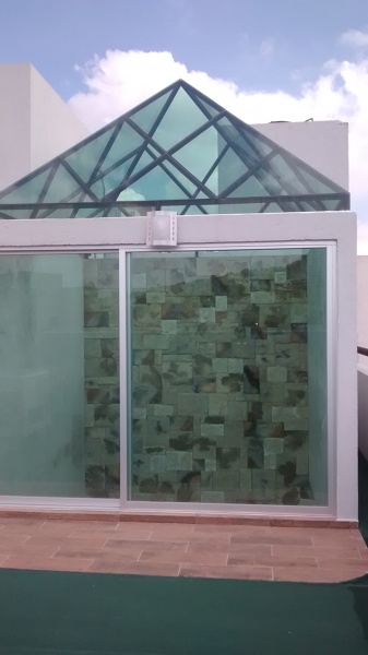 Domo para cubo de escaleras