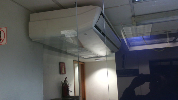 MONTAJE DE EQUIPOS TRANE EN BANAMEX DE PACHUCA