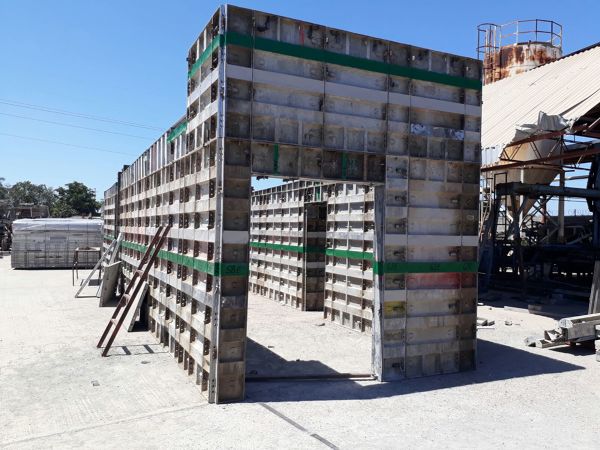 cimbra metálica para vivienda de interés social.