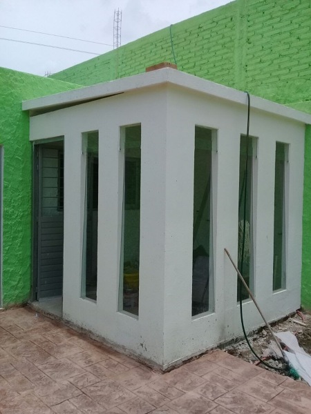 Ampliación en patio