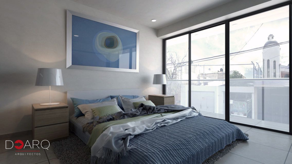 Foto: Recamara con Balcon de DOArq Arquitectos #381718 - Habitissimo