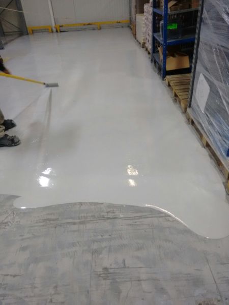 colocación de piso epoxico