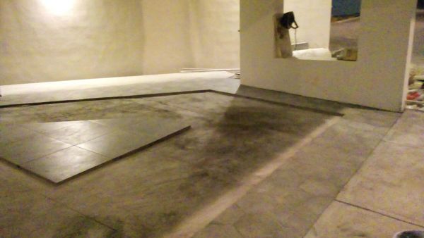 Ceramicos en cochera