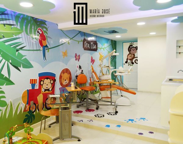 Diseño interior consultorio pediátrico