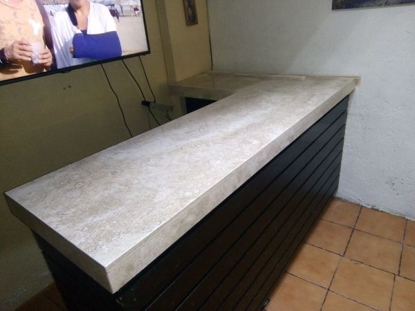 BARRA MARMOL TRAVERTINO