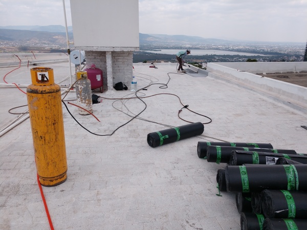 Impermeabilización sistema asfáltico por termofusión
