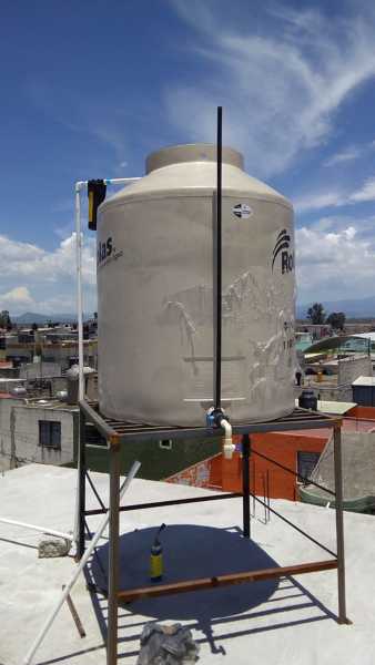 Instalación de tinaco