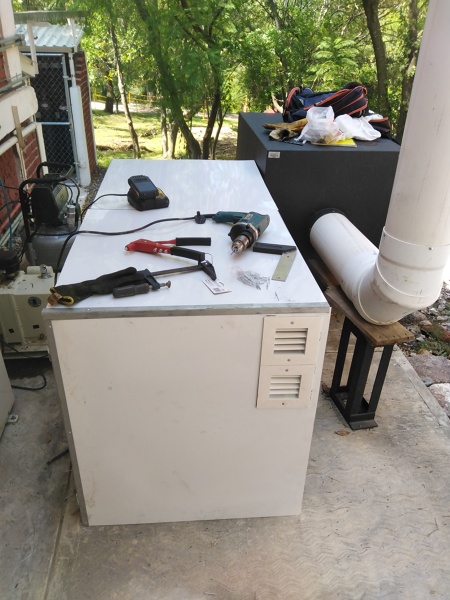 Sistema de aire comprimido y ventilación