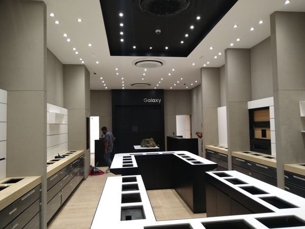 Local comercial de Samsung